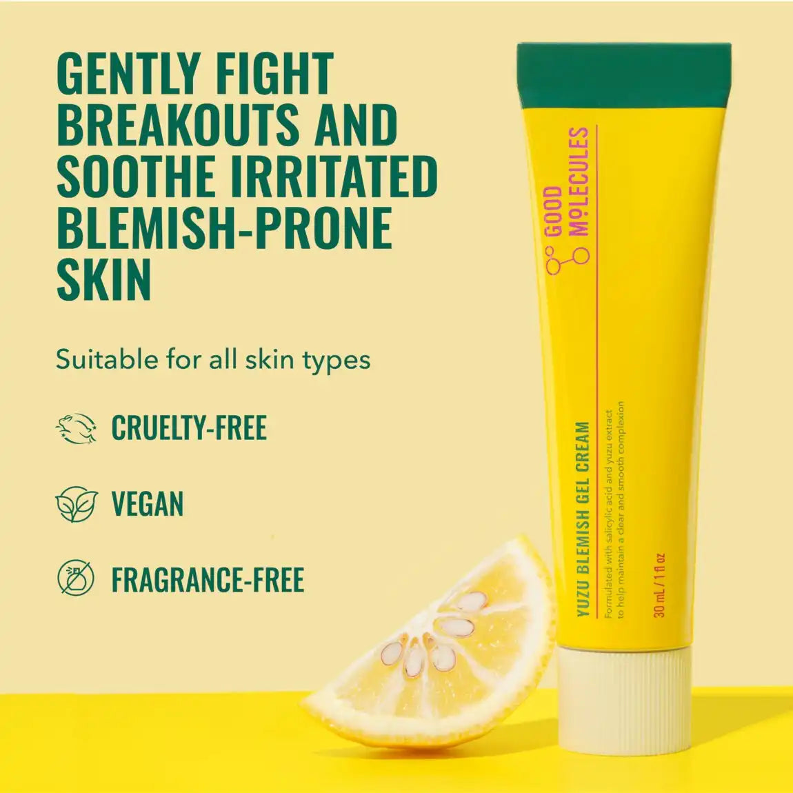 Good Molecules Yuzu Blemish Gel Cream
